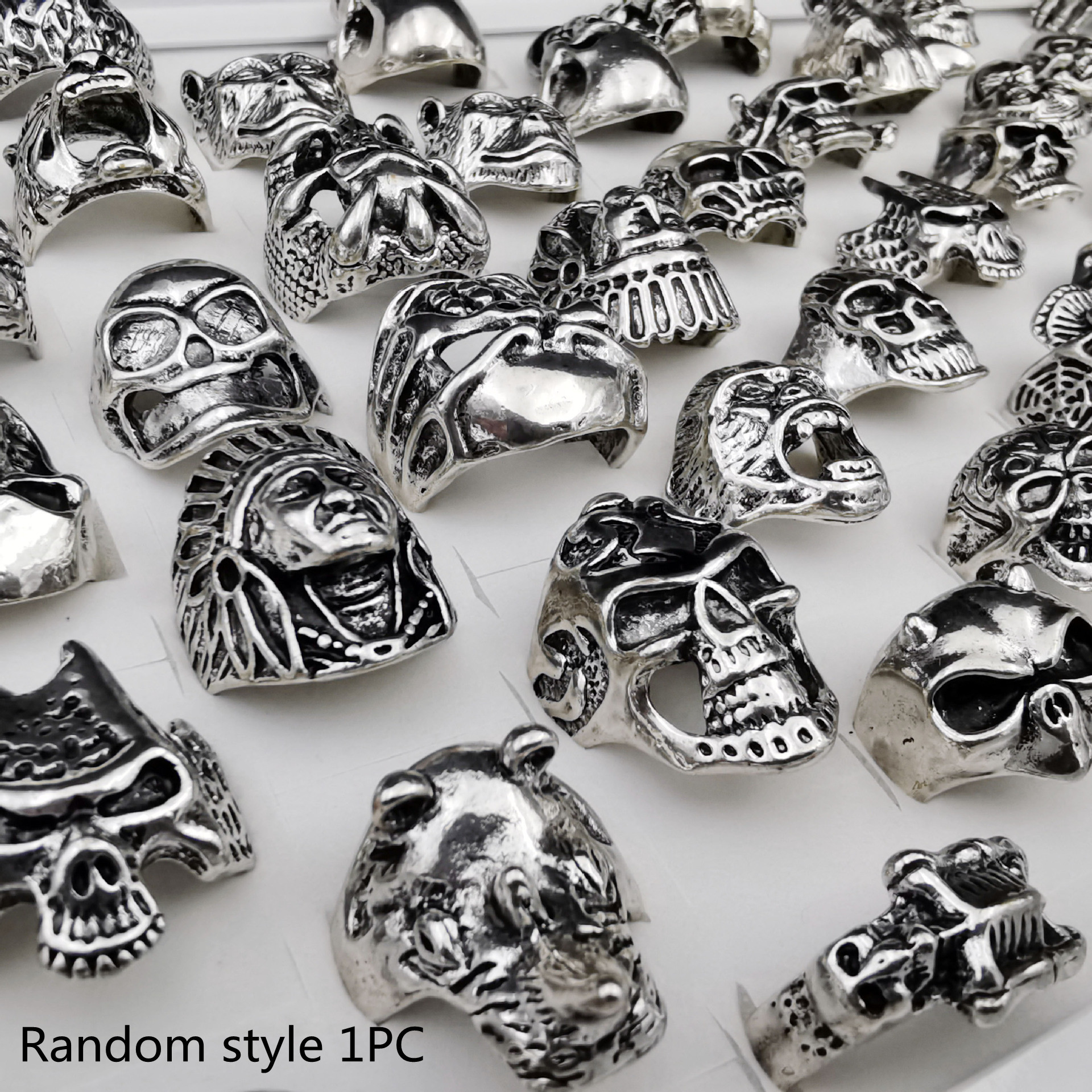 Assorted Gothic Alloy Ring