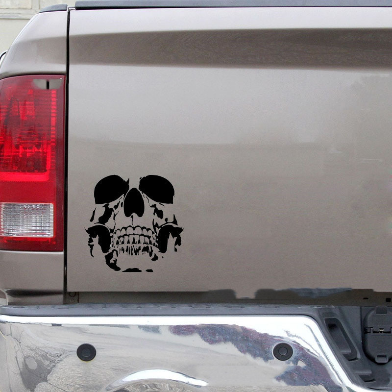 Transparent Skull Car Decal